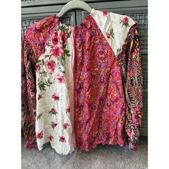 NWOT Free People Gemini Blouse XS, $128 E6 - Picture 9 of 12